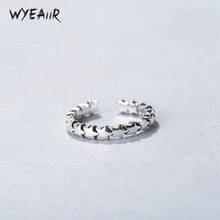 WYEAIIR Creative Mini Cute Five-pointed Star Thai Silver 925 Sterling Silver Female Resizable Opening Rings 2024 - buy cheap
