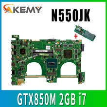 Enviar bordo + GTX850M N550JK 2GB i7 Motherboard Para ASUS Q550JV G550J G550JK N550JV N550JV N550J laptop Motherboard Mainboard HM86 2024 - compre barato