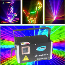 ILDA + DMX512 + rj45 QUICKSHOW pangolina ILDA Show a todo color RGB tarjeta sd láser para discoteca 2024 - compra barato