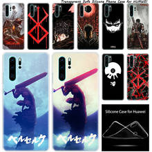 luxury Soft Silicone Case Anime Berserk Guts for Huawei NOVA 3 3i 5 5i P20 P30 Pro P9 P10 P8 Lite 2017 P Smart Z Plus 2019 Cover 2024 - buy cheap