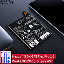 Batería de BL-T5 para LG Nexus 4 5 5X G/G Flex Pro 1 2/Pixel 2 XL E960 Occam Mako Eclipse 4G LTE E970 E971 E975 F180 E973 LS970 2024 - compra barato