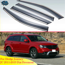 For Dodge Journey JC 2011-2019 Fiat Freemont Car Accessories Plastic Car Window Visors Rain Sun Visor Shield Cove Accessories 2024 - buy cheap