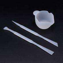 1 Set Mix Cup Silicone Mold Epoxy Resin Tools DIY Jewelry Making Stick Handmade Accessories 2024 - buy cheap