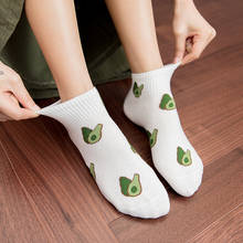 Calcetines tobilleros de algodón para mujer, calcetín de verano, estilo Kawaii 2024 - compra barato