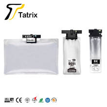 Tatrix  T9701 T9691 T9681 9701 9691 Premium Black Compatible Ink Bag Cartridge for Epson WorkForce Pro WF-M5299a/ WF-M5799A 2024 - buy cheap
