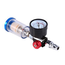 1/4inch Paint Spray Pistol Air Pressure Regulator Gauge With Water Trap Filter Furniture Automotive Refinishing Tool 2024 - buy cheap