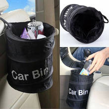 Fashion Wastebasket Trash Can Litter Container Car Auto Garbage Bin/Bag Waste Bins Household Cleaning Tools Accessories 2024 - buy cheap