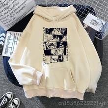 Japanese Anime Hoodies My Hero Academia Hoodie Men Boku No Hero Academia Cartoon Graphic Streetwear Himiko Toga Sweatshirts Male 2024 - buy cheap