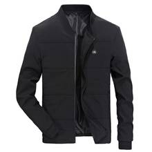 Spring Jackets Mens Pilot Bomber Jacket Male Fashion Baseball Hip Hop Coats Slim Fit Coat Brand Clothing 2024 - buy cheap