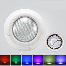 Luz LED sumergible para piscina IP68, lámpara montada en la pared, CA DC12V, luz subacuática impermeable, cambiante RGB, 5 unids/lote 2024 - compra barato