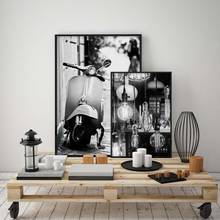 Póster blanco y negro para pared, arte moderno para decoración de la habitación del hogar, pintura sin marco, impresiones 2024 - compra barato