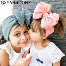 Turbante de 30 colores para niñas, Diadema con lazo, accesorios para fotos de recién nacidos, accesorios para el cabello 2024 - compra barato