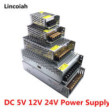 Lighting Transformers DC 5V 12V 24V Switch Power Supply Adapter 5 12 24 V 1A 2A 3A 5A 6A 8A 10A 15A 20A 30A 40A 50A LED Strip 2024 - buy cheap