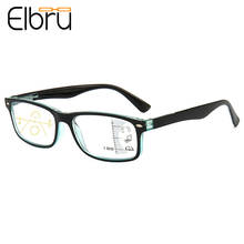 Elbru óculos de leitura unissex ultraleve, anti-azul, ampliação inteligente, para presbiopia + 1.0 + 1.5 + 4.0 a + 2024 - compre barato