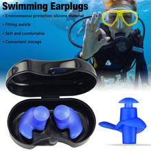 Swimming Earplugs Waterproof Reusable Silicone Ear Plugs Showering/Bathing Portable Earplugs Noise-proof Children Adult Earplugs 2024 - buy cheap