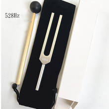 528HZ Aluminum Alloy Tuning Fork Chakra Hammer With Mallet Sound Healing Therapy For Ear Care Medical Neurological Instrument 2024 - buy cheap