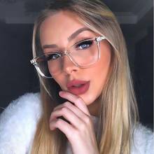 Transparent Glasses Female Clear Lens Retro Square Eyeglass Frame Womener Spectacles Prescription Glasses Frame accesorios mujer 2024 - buy cheap