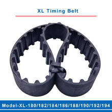 XL timing belt model-180XL/182XL/184XL/186XL/188XL/190XL/192XL/194XL belt teeth pitch 5.08mm width 10/15mm for XL timing pulley 2024 - buy cheap