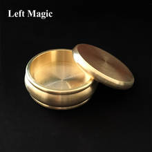 Будда коробка Okito (половина доллара, латунь) Волшебная монета для фокусов проникают магический маг крупным планом иллюзии трюк реквизит ментализм 2024 - купить недорого