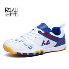 POLALI Table Tennis Shoes Breathable For Men Women Sports Shoes Antiskid Shock Absorption Indoor Sport Sneakers 2024 - buy cheap