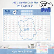 Sharkbang 2022 365 Calendar Daily Plan Kawaii Bear Rabbit To Do List Memo Notes To Do List Planer Study Schedule Pads Stationery 2024 - buy cheap