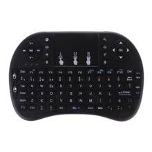 Russian i8 2.4GHz Wireless Keyboard Air Mouse Touchpad for Android TV BOX PC 2024 - buy cheap