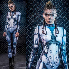 Body de Robot para mujer, trajes de Pole Dance, DJ DS, club nocturno, Bar, escenario, baile de Jazz, mono Delgado, XS1182 2024 - compra barato