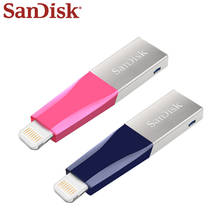 SanDisk iXPAND USB 3.0 Lightning data OTG USB Flash Drive 64GB 128GB 256GB Pen Drive U Disk Memory USB Stick For iPhone iPad 2024 - buy cheap