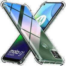 Funda de TPU transparente a prueba de golpes para Moto G9 Plus, funda de Airbag, funda suave de TPU para Moto G9 Plus Power Back 2024 - compra barato