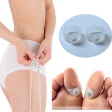 2PCS/pair Magnetic Therapy Slimming Toe Rings Fast Lose Weight Burn Fat Reduce Fats Body Silicone Foot Massage Toe Rings 2024 - buy cheap