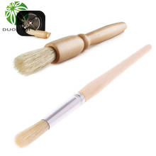 Coffee Grinder Special Cleaning Brush Matcha Tea Coffee Powder Cleaning Tools For Grinder Wooden Handle Bristle Brush 2024 - buy cheap