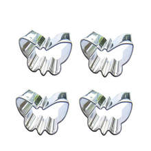 Small Butterflies shape 4 piece biscuit cutting molds,  baking tools, cake decorating soft candy tools. 2024 - buy cheap