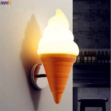 Acrylic Ice Cream Wall Light Fixture Modern Creative Wandlamp Kid's Room Bathroom Decor Minimalist Wall Lamp Applique Murale 2024 - buy cheap