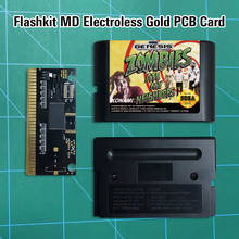 Zombies Ate My Neighbors - Flashkit MD Electroless Gold PCB Card 16 bit MD Games Cartridge For MegaDrive Genesis console 2024 - buy cheap