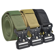 Tactical Military Belt Combat Army Heavy Duty Metal Buckle Nylon Adjustable Waistband Training Hunting Mens Outdoor Airsoft Belt 2024 - buy cheap