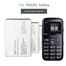 AB1400BWML для Philips Xenium S301 S308 запасная батарея для мобильного телефона 1400mAh 2024 - купить недорого