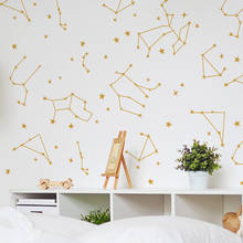 Modern Constellation Wall Stickers Home Decor Living Room Bedroom Wallpaper Teenager Room Decoration Aesthetic Art for Furniture 2024 - buy cheap