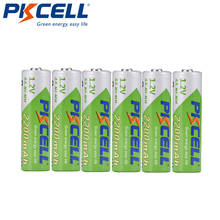 PKCEE-batería recargable para cámara, pila AA de 2200mAh, NiMh, 1,2 V, LSD, aa, baja autodescarga, 6 uds. 2024 - compra barato