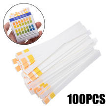 Papel tornasol PH para acuario, tiras de prueba de PH para estanque, prueba de agua potable, ácido alcalino, rango completo de 1-14 grados, 100 2024 - compra barato