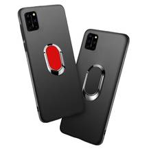 Capa de silicone para celulares umidigi s5 pro, capa com anel de metal, com suporte magnético, 6.39" 2024 - compre barato