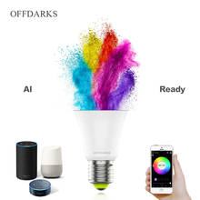 OFFDARKS Smart LED Light  Bulb 7W WIFI voice control compatible with Alexa Google assistant control dimmable 100-265V 2024 - buy cheap