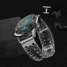 Strap for Amazfit Bip GTS GTR 42mm Silicone Transparent Bracelet for Xiaomi Amazfit Bip S/Bip U/GTR 47mm Smart Watch Band Strap 2024 - buy cheap