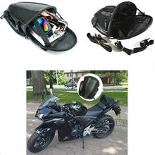 Bolsas de equipaje para motocicleta, bolsa trasera impermeable para asiento, alforja de almacenamiento de cuero para herramienta de Moto 2024 - compra barato
