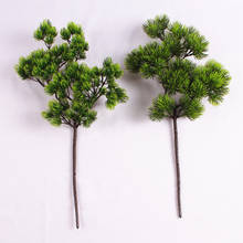 4pcs Artificial Plastic Pine Branch Green Plants Bonsai Home Office Garden Living Room Decoration Fake Plants accessories 2024 - buy cheap