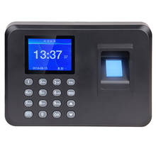 Office Intelligent Password Attendance Machine Biometric Fingerprint Employee Checking-in Recorder DC 5V Time Attendance Clock 2024 - buy cheap