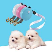 Pet Dog Lead Leash For Dogs Cats Automatic Telescopic Traction Belt Small Dog Traction Rope Hand Held Mini Dog Walking Rope 2024 - buy cheap