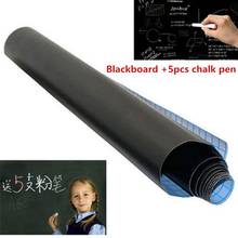 Vinyl Chalkboard Wall Stickers Removable Blackboard Decals Great Gift for Kids 45CMx100CM Learning Black Board Stickers 2024 - buy cheap