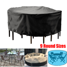 Oxford Cloth All for Yard and Garden Furniture Cover 9 Size Round Covers of Dust Chill Out Terrace Luggage Protective Cover Home 2024 - buy cheap