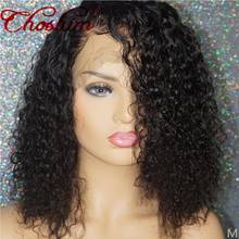 13x6 Short Curly Bob Lace Front Wigs For Black Women Brazilian Remy Hair Lace Front Wig Pre Plucked With Baby Hair 180% Density 2024 - buy cheap