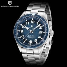 Men Watches DESIGN Mechanical Automatic Waterproof Luxury Business Sports Blue Watch Clock masculino, Mechanical watch, for men, stainless steel, Automatic self-wind, seiko NH35A 2024 - buy cheap